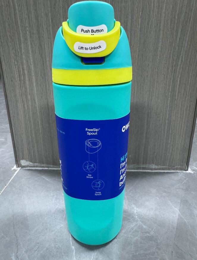 Insulated Stainless Steel Water Bottle with Straw OWALA DHL Tumbler, BPA-Free, Great for Sports, Travel | 19oz, 24oz, 32oz dh910320090