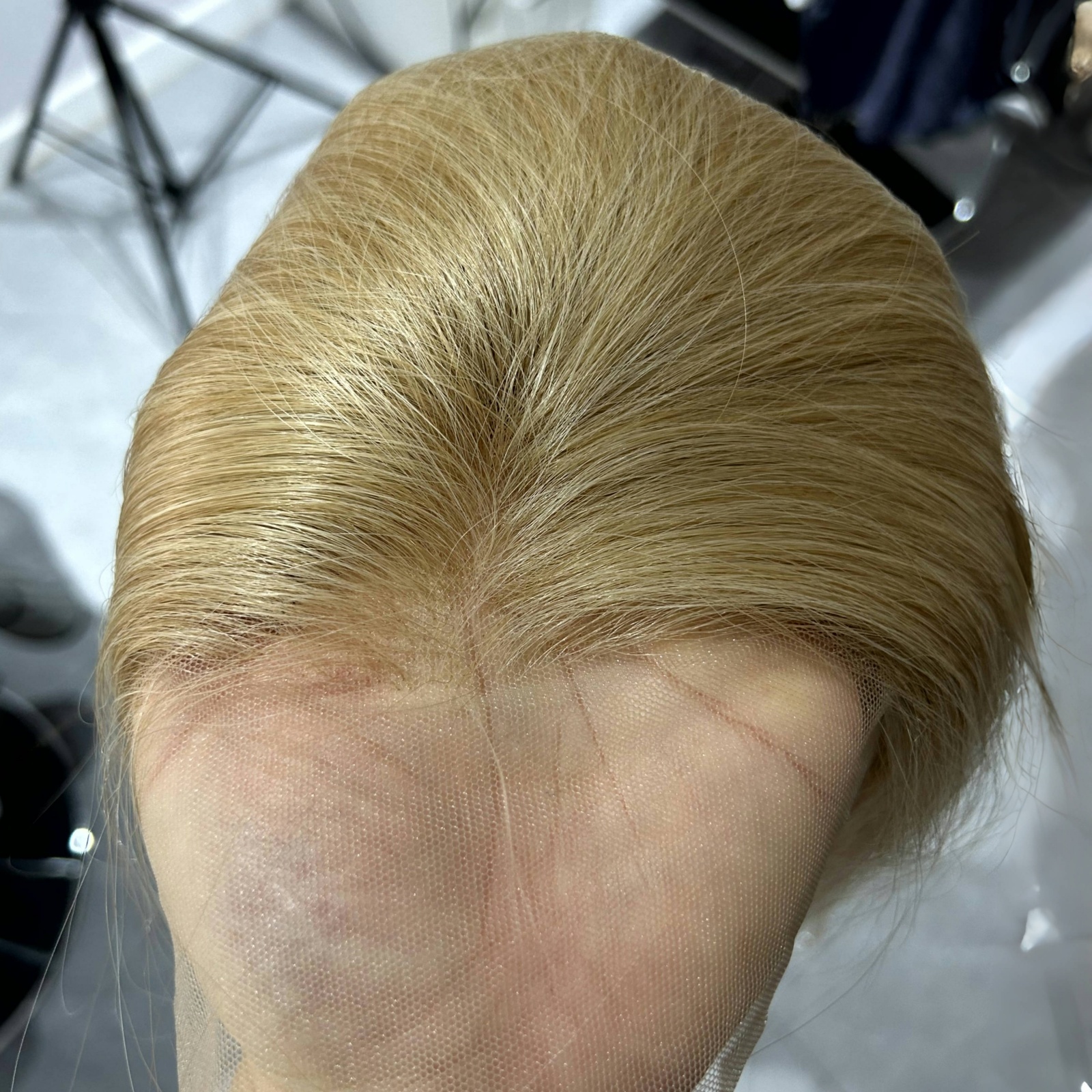 Highlights Long Straight Synthetic Lace Front Wig Honey Blonde Colored Hair 13X4 Frontal Wigs for Women Party Cosplay