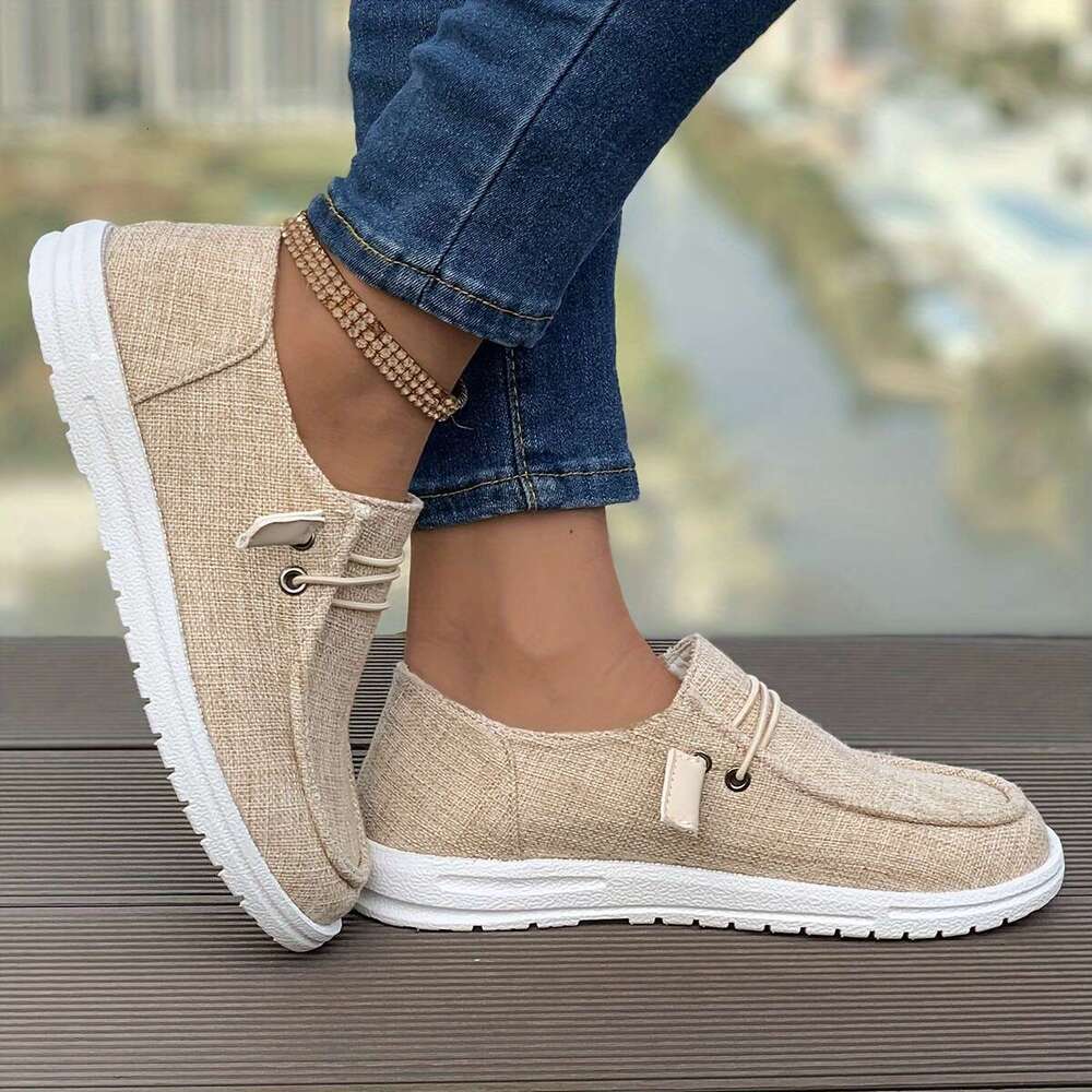 Vibrant Stripe Pattern Low Cut - Fashion Sneakers with Wear-Resistant Non-Slip Canvas, Casual Versatile Slip-On Design, Breathable Comfort, and Easy W