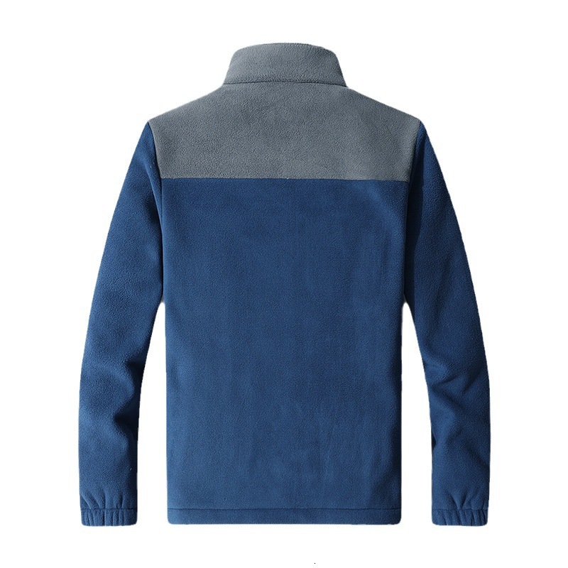 2024 new designer men's winter plus size jacket, thickened wool warm men's top