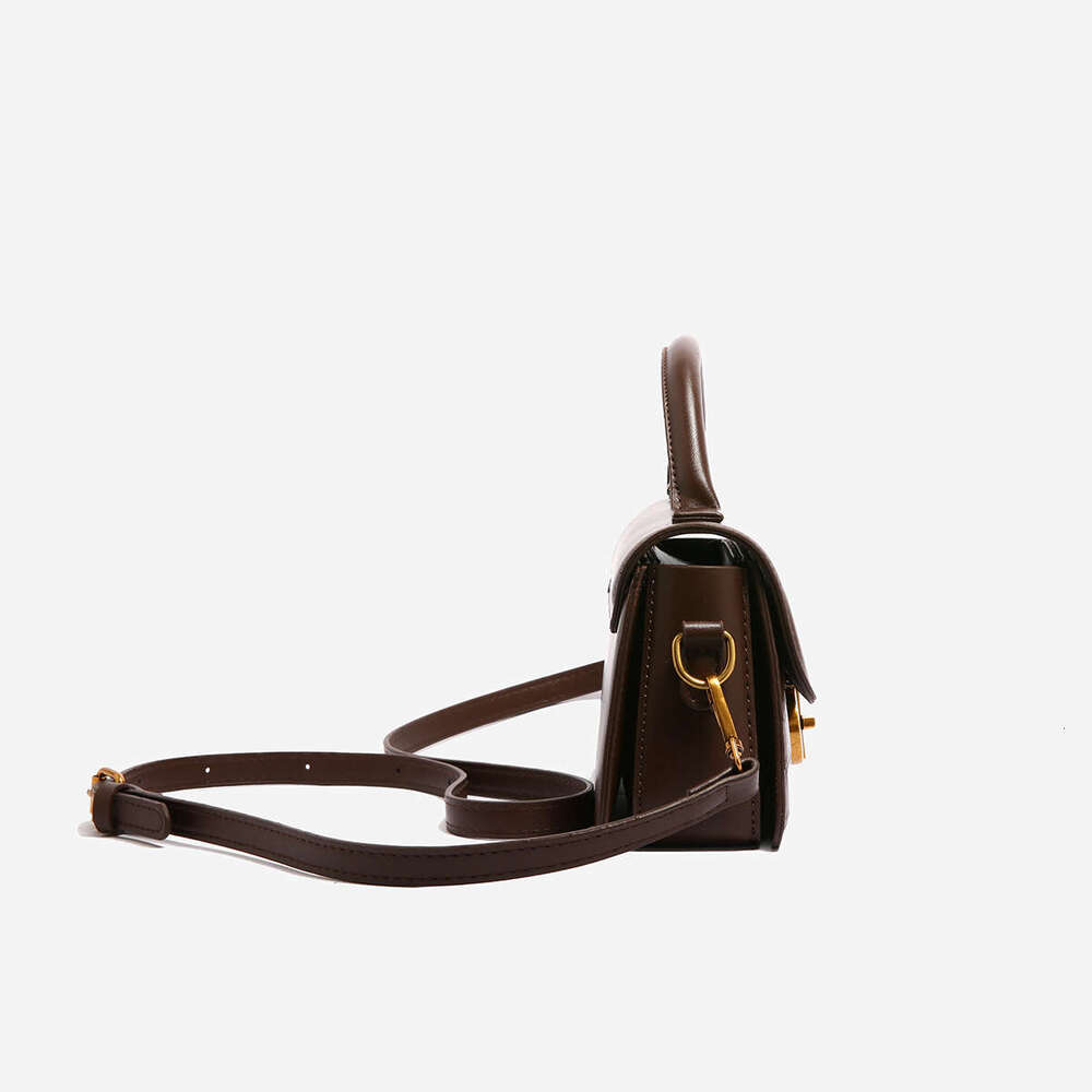 Leather Small Armpit Bags for Women, Chain Shoulder, Crossbody Bag, Ladies Vintage Underarm Handbags, Summer