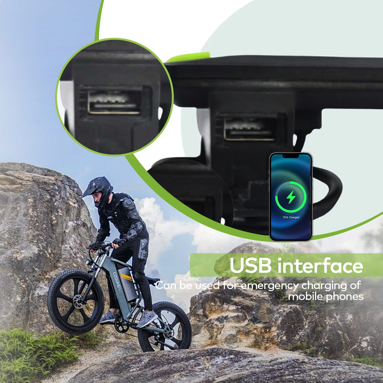 MTB Bike Computer - Advanced Cycling Display with Essential Features for Mountain Biking Enthusiasts