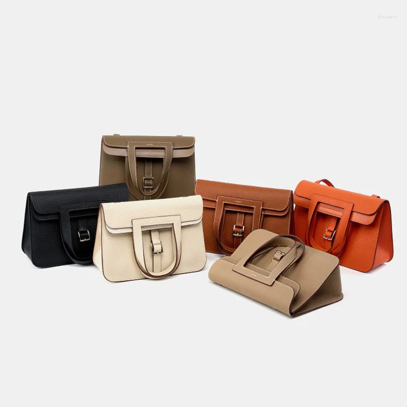 3 Drawstring 2024 Brand Bags Women Leather Handbags Ladies Hand Purse Fashion Shoulder 4