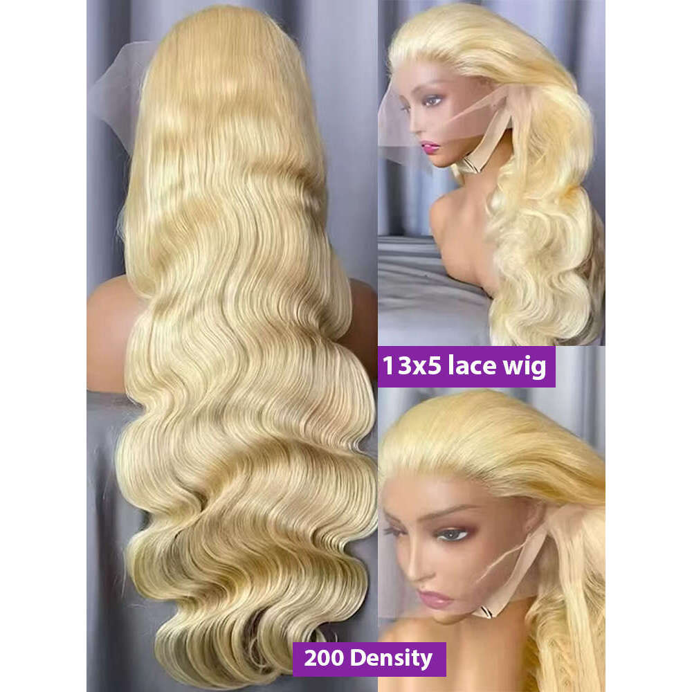 Density Inch Body Wave x HD Lace Frontal Wigs Human Hair Brazilian Transparent Front Wig For Women