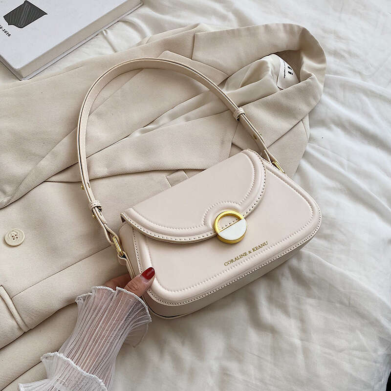 Summer high-end handbag for women 2024 new fashionable single shoulder underarm with a sense of foreign temperament, versatile crossbody small square 