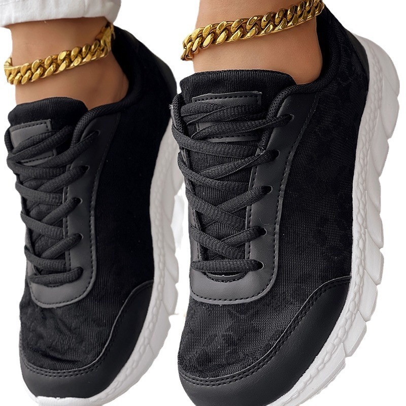 Spot LZT8157 fashionable and versatile spring and summer styles, breathable, lightweight, casual sports women's shoes, soft soled, comfortable ru
