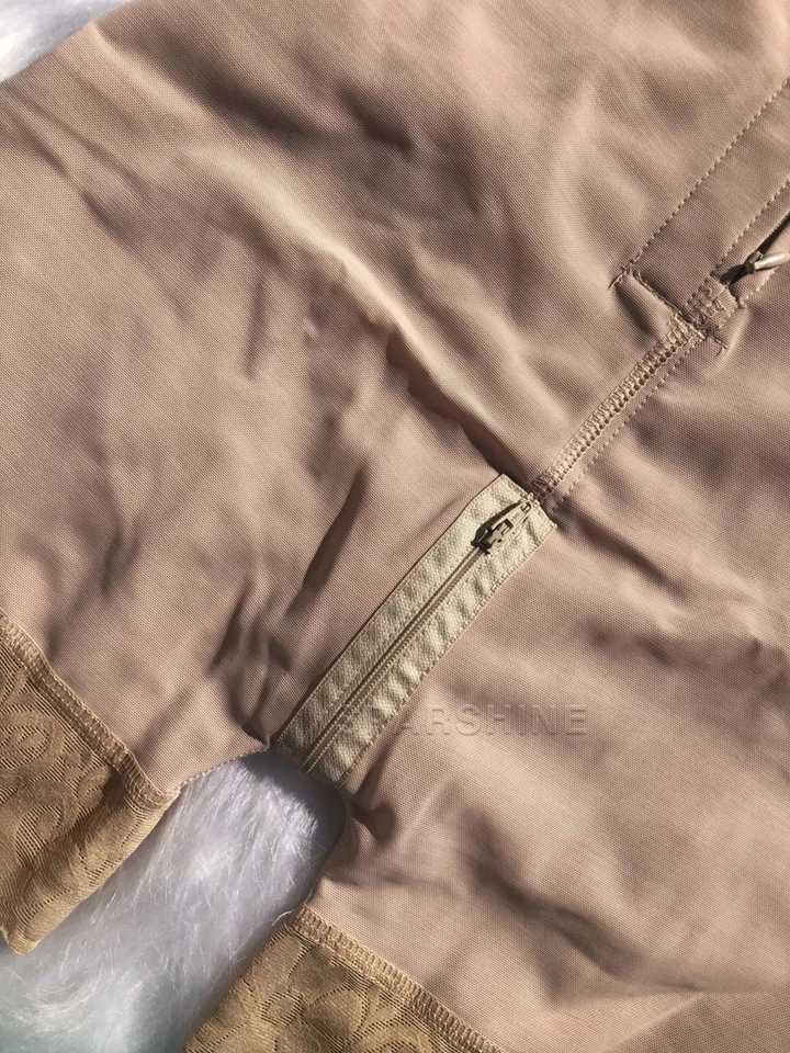 Fajas Colombianas Compression Shaper Open Bust Tummy Control with Zipper Body Beauty Shapewear Waist Post-Surgical UseXJ241028