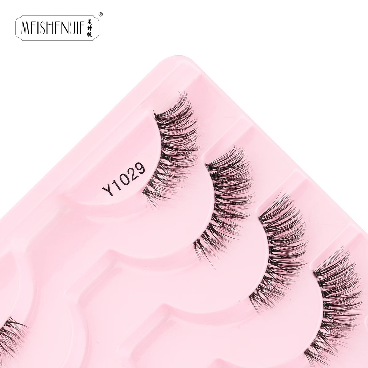 Fake Eyelashes 310 Pairs Half Lashes Cat Eye Natural Long Fluffy 3D Mink Lashes Handmade Make up Tools maquillaje Faux Cils 241028