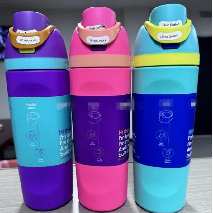 OWALA 1Pc Tumbler Insulated Stainless Steel With Straw Bpa-Free Sports Water Bottle Great For Travel 19Oz 24Oz 32Oz Gg1028