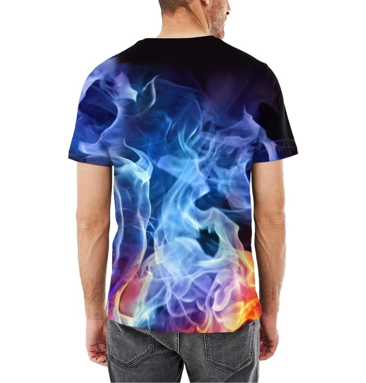 Mens T shirt Unisex Stylish 3D Printed Shirts cool Graphic Tops Tees for Men and Women tee Casual tops summer clothes Trendy patterns