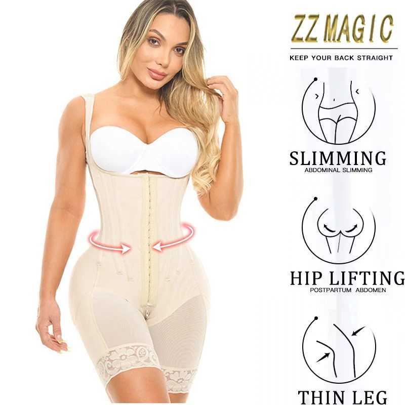 Fajas Colombianas Girdle Post Surgery Shapers Binders Butt Lifter Shapewear for Women Bbl Compression Waist Trainer with BoneXJ241028