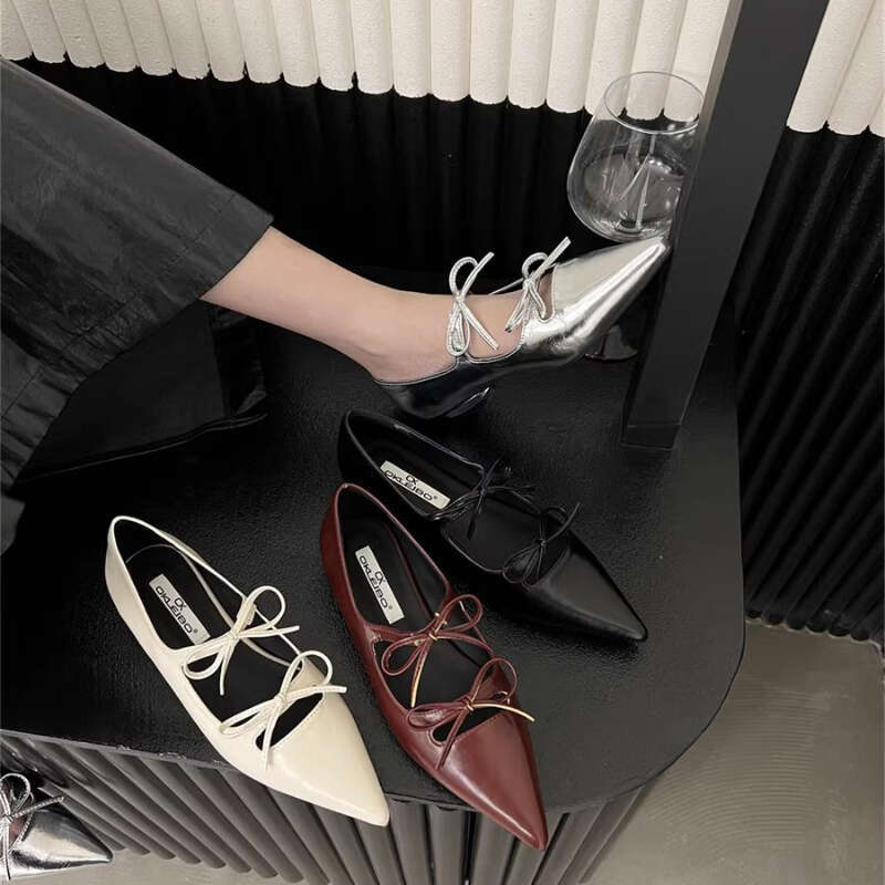 Heeled Jeans Sandals - Pointed Toe High Heel Shoes, Stylish Office Lady Shoes for Women