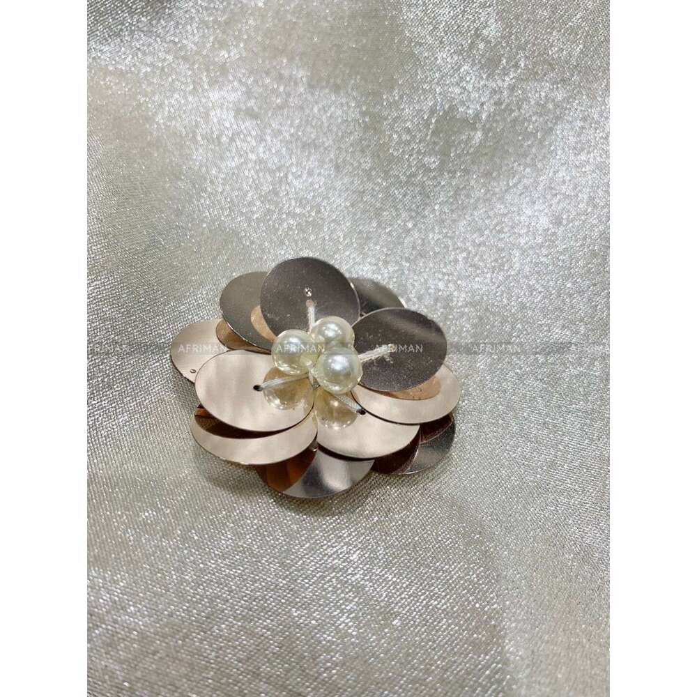 Women 3D Sequined Wer Decoration Shinny Mini A-E Skirt