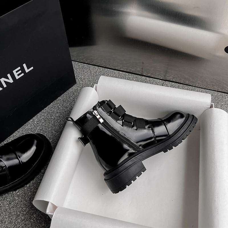 Autumn Women Women's Female Ankle Boots Cool Motorcycle Winter Shoes Slip On Brand Designer Footwear Ladies e697 dh1102219088 dh1102219088