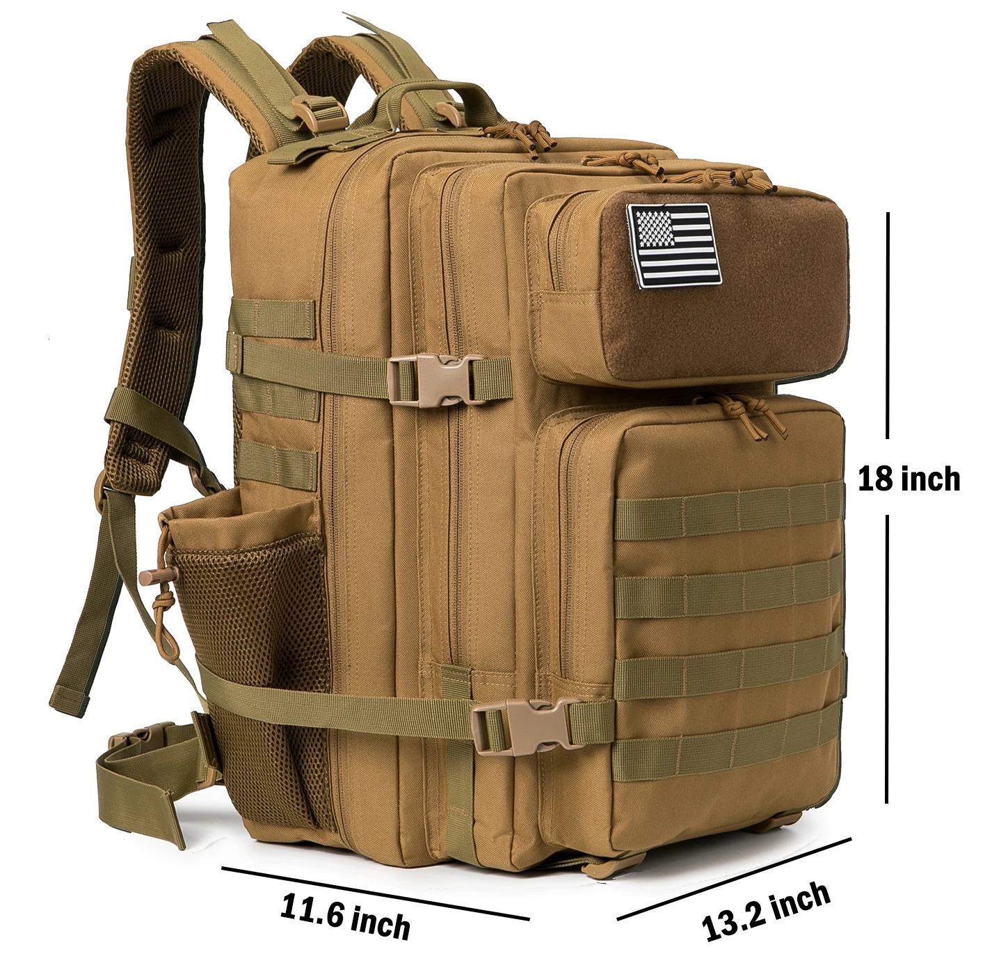 45L Molle Tactical Backpack Hunting Backpack GYM For Men EDC Outdoor Hiking Survival Rucksack camping equipment back pack 241028
