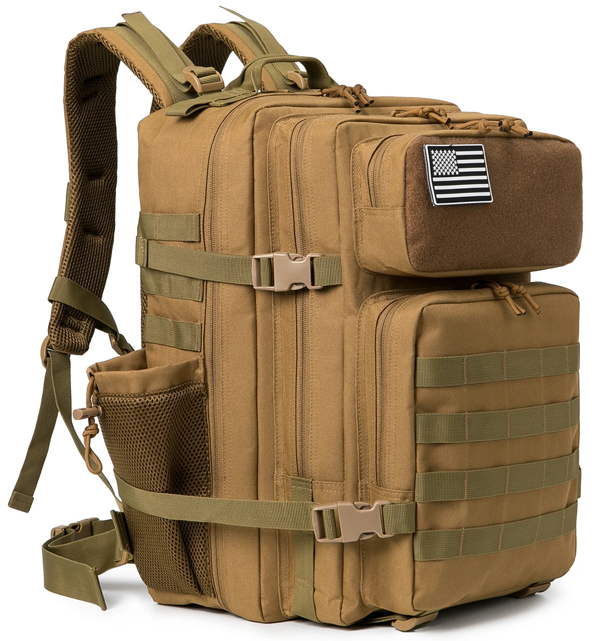 45L Molle Tactical Backpack Hunting Backpack GYM For Men EDC Outdoor Hiking Survival Rucksack camping equipment back pack 241028