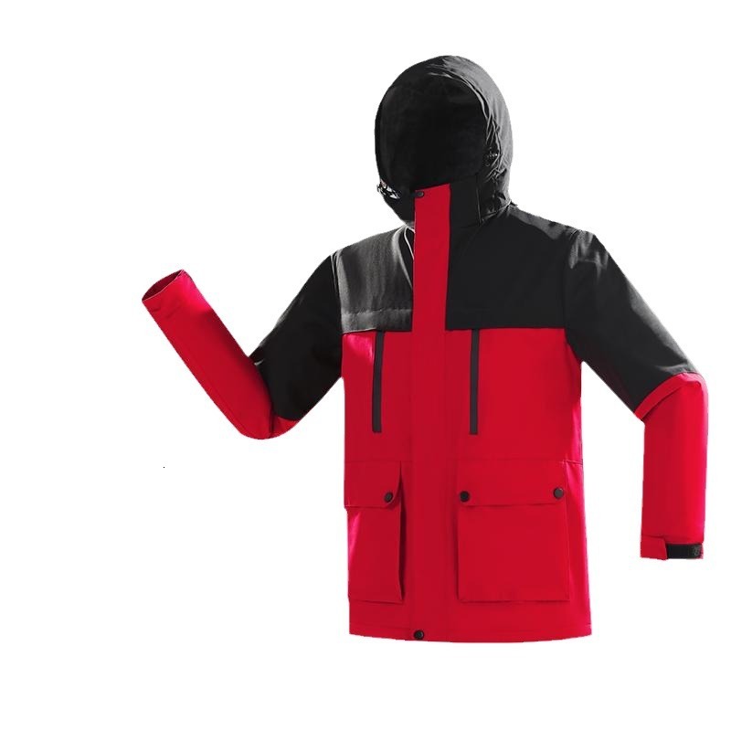 New designer autumn and winter outdoor mountaineering assault team corporate culture group clothing graphene thermal jacket