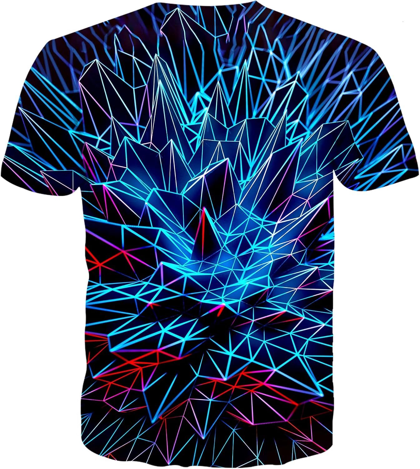 Mens T shirt Unisex 3D Graphic Print Fashion T-Shirts for Adults Teens Novelty Casual Tee Tops casual fashion cool