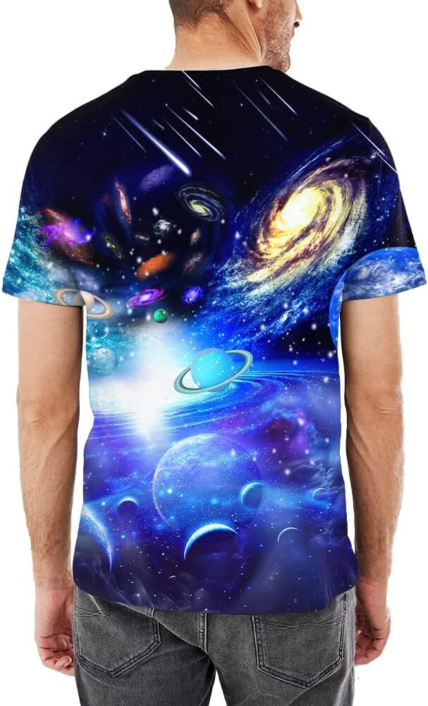 Mens T shirt Mens T shirt Unisex Stylish 3D Printed Shirts Short Sleeve Graphic T-Shirts Tops Tees for Men casual fashion