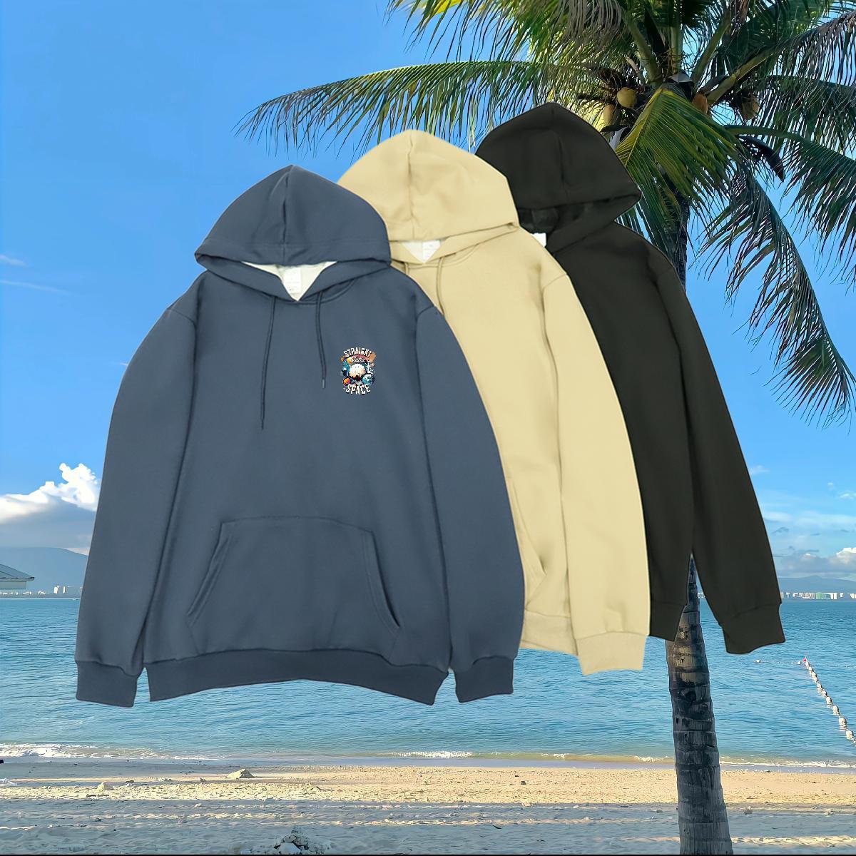 Classic Casual Womens Hoodie Graphic Free Shipping Women Hoodie Clothes Cotton 350g Hooded Collar Breathable Sports Casual