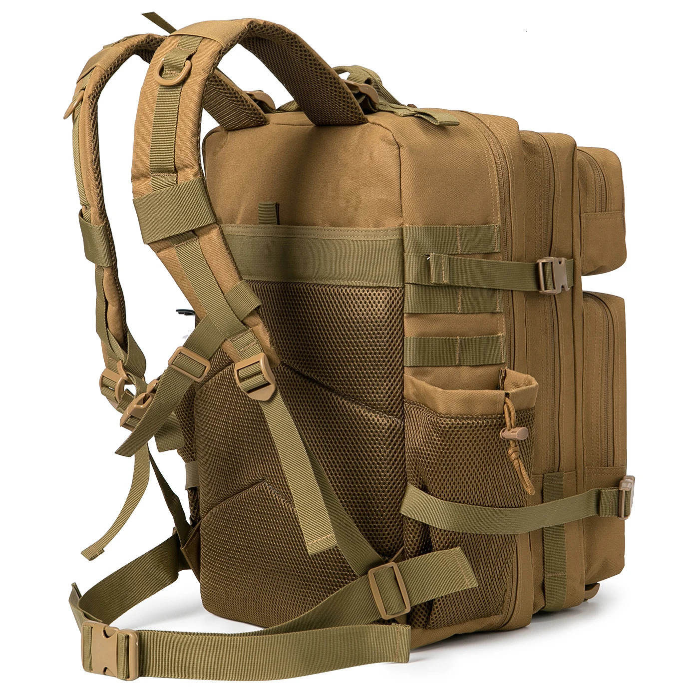 45L Molle Tactical Backpack Hunting Backpack GYM For Men EDC Outdoor Hiking Survival Rucksack camping equipment back pack 241028