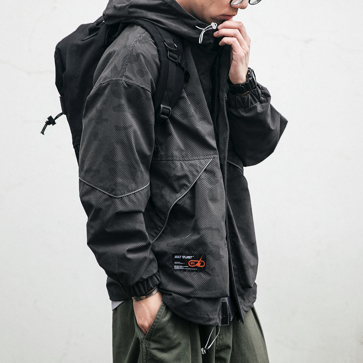 Spring Autumn High Quality Streetwear Hooded Cargo Jacket Men Clothing Military Tactical Camouflage Coat Haruku Fashion Hoodie