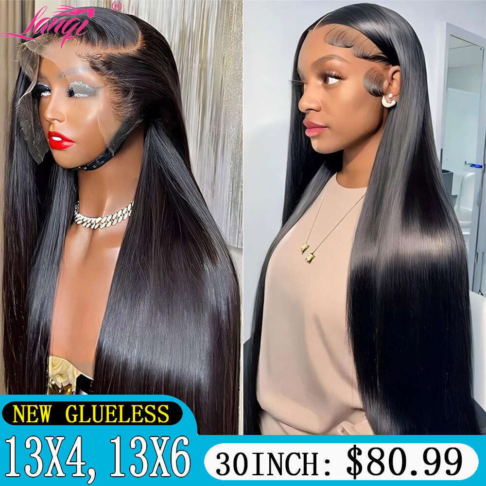 x Lace Wigs Human Hair Frontal Wig X Transparent Front Straight Brazilian Remy Clousre