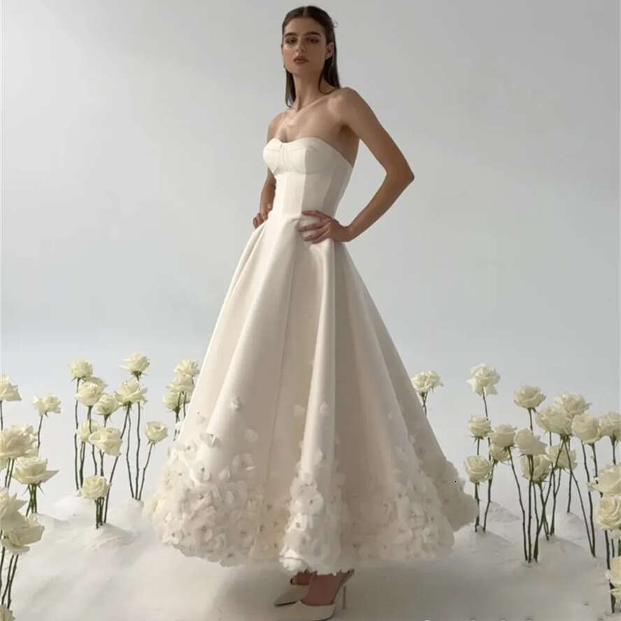 Stunning Wer Prom Dresses With Cape Sweetheart Ruffles Ankle Length Formal Evening Party Gown Satin Short A E Vestidos De Novia 0516