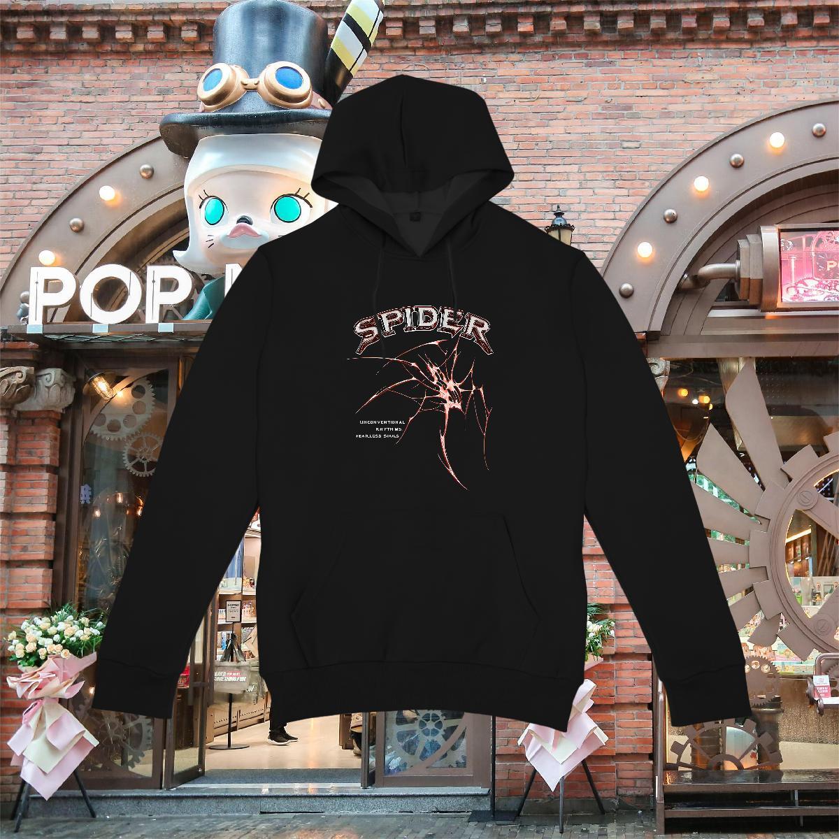 Stylist Hoodie For Man Breathable Hooded Collar TOP Quality Men Hoodie Customized Print Tops Street wear Hip Hop 350g Cotton