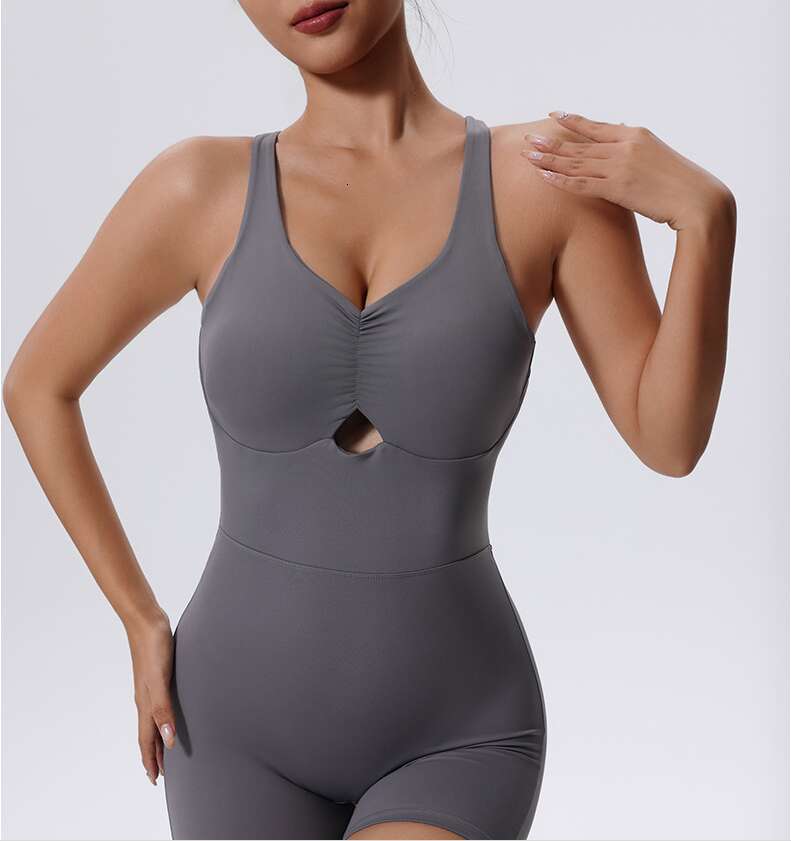 Solid color women's sports pants, yoga pants, sportswear, tight fitting pants, elastic fitness pants, women's overall tight fitting exercise