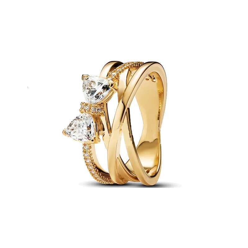 Heart-Shaped Bow Sterg Sier Ring | Shiny Anniversary Jewelry 4