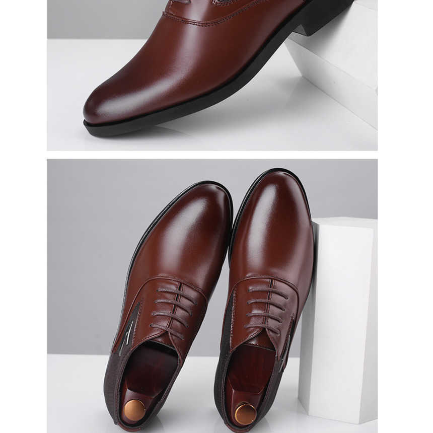 Men Dress Shoes New Mens Casual Shoes Versatile Business Dress Mens Casual Shoes Foot Wedding Shoes 241009