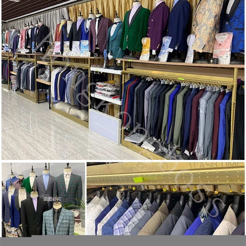 2 Pcs Suit Set Blazers Jacket Pants Fashion Men Casual Business Pure Color Double Breasted Groom Wedding Formal y241025