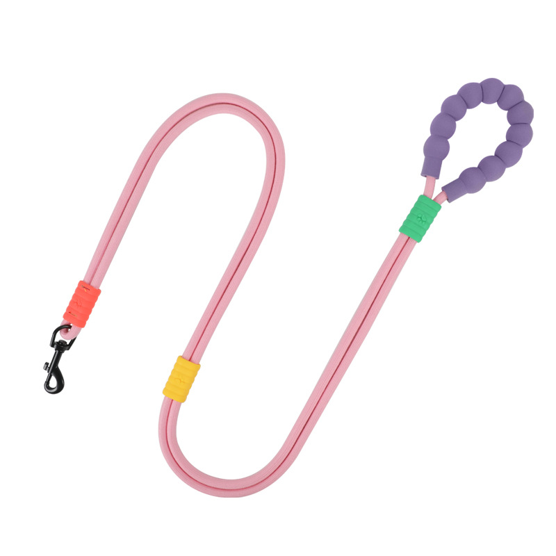 Sturdy All-In-One Puppy Collar & Tether Combo - Enhanced Comfort for Dogs of Various Sizes #1-50