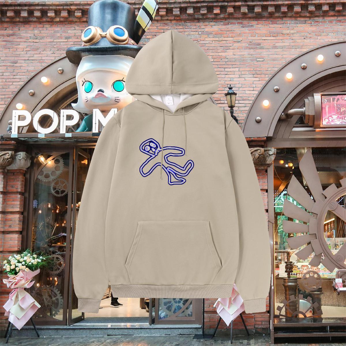 Classic Casual Mens Hoodie Breathable Drawstring Hoodie Free Shipping Couples Hoodie Custom Big Size Wear Street Cotton 350g
