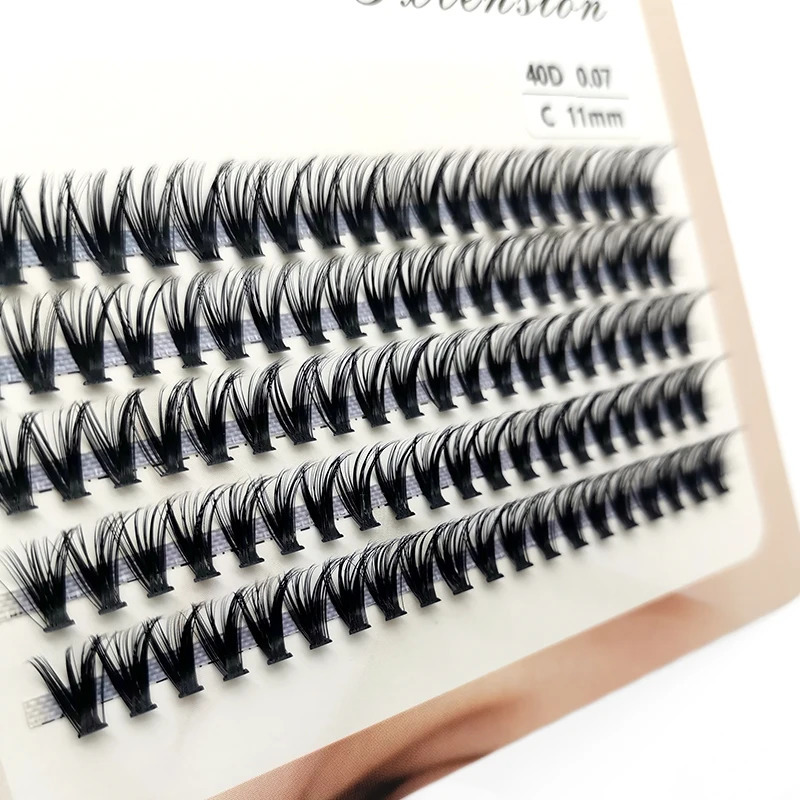 Individual Lashes Extension Natural Faux Mink Eyelashes Individual 102030D40D Cluster Eyelash Extension Makeup Cilia ting 241028
