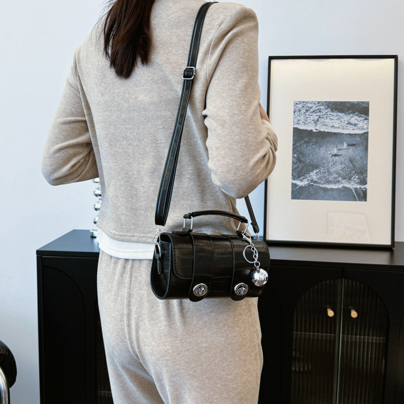 Free Shipping Shoulder Bags Nylon Crossbody Texture Pure Colour Double Lock Buckle Women's Handbag Vintage Fashion Casual Daily Designer Bag Luxu