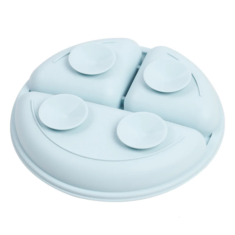 7PCS Silicone Dishes For Baby Feeding Set Sucker Bowl Plate Cup Bibs Spoon Fork Baby Items Safe Dining Plate Children Tableware 241028