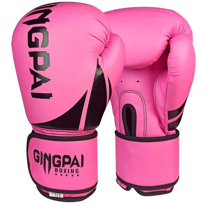 Profional Children Boxing Gloves 6oz Kids Free Combat Muay Thai Glove Kids Boxing Gloves for 5-14 Years Boys Girls Green BlueXJ241028