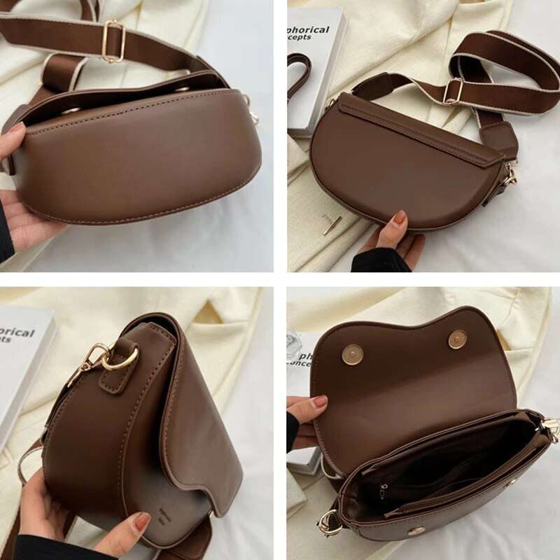 urious Fashionable PU Leather Shoulder and Crossbody Bag Suitable for WOMEN'S TRAVEL