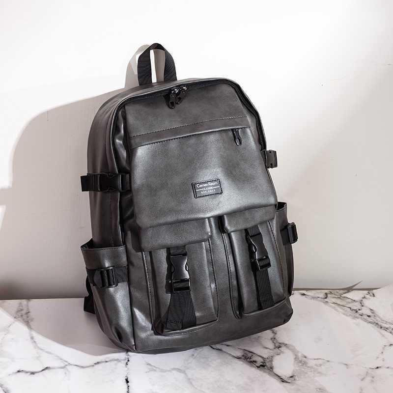 college high school student backpack, simple casual, men's travel backpack, large capacity backpack batch 241015