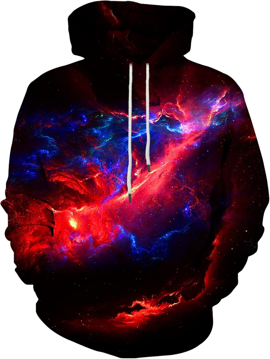 Hoodie for Mens Womens Unisex 3D Novelty for Men Women Graphic Pullover Hooded Sweatshirt with Pockets Graphic Warm and casual