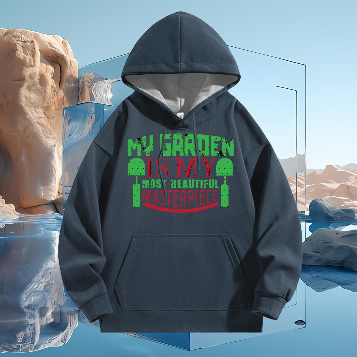 DIY Hoodie Outdoor Lady Womens Hoodie Black White Warm Fleece Clothings Hooded Collar Long Sleeves