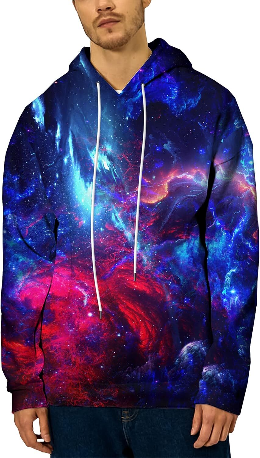 Hoodie for Mens cool Unisex 3D Printed Hoodies Graphic Pullover Hooded Sweatshirt for Men Women Graphic Trendy patterns