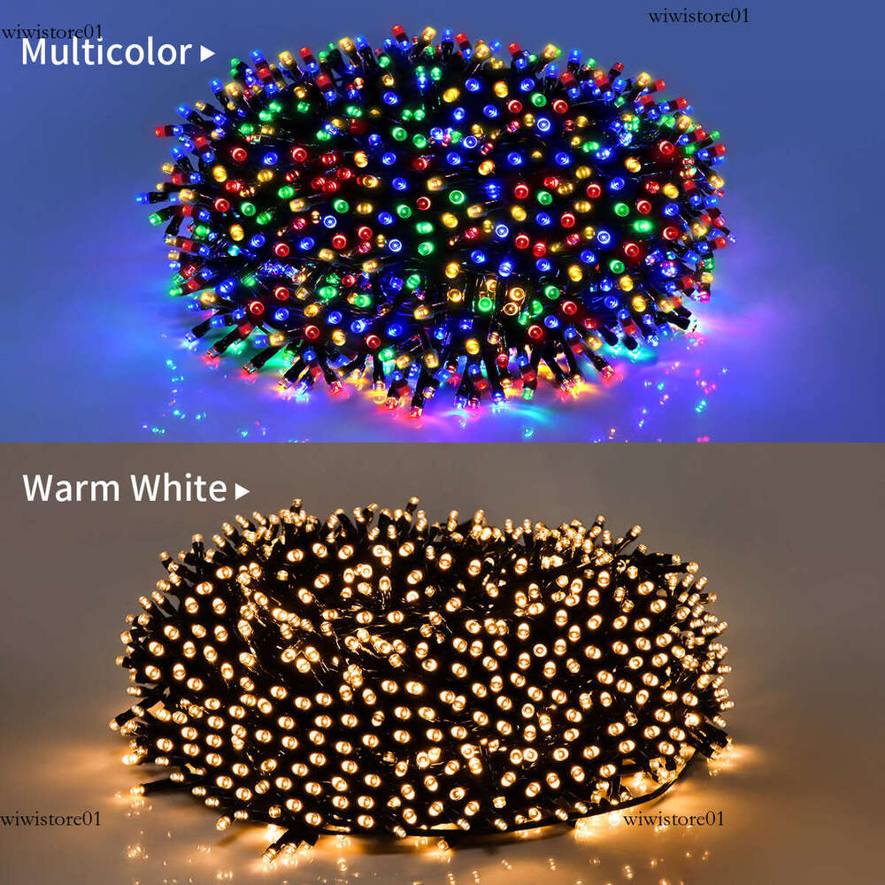 50M 100M 24V LED Christmas Lights Fairy Garland String Light Waterproof For Outdoor Garden Home Holiday New Year Party Decor 762