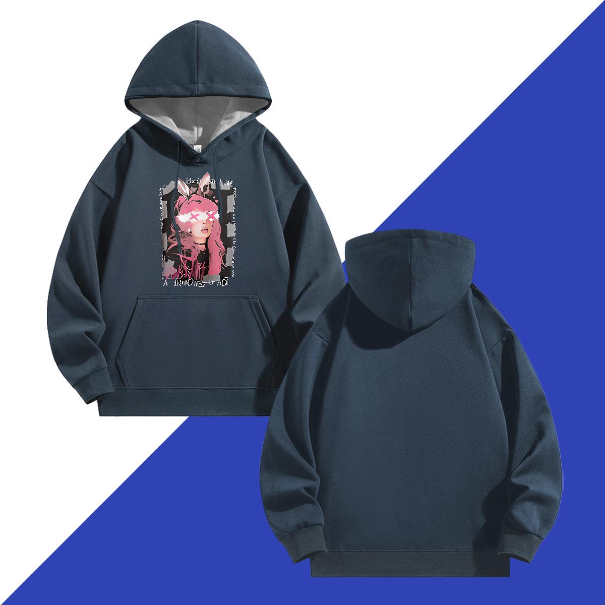 Brand Unisex Sweatshirts Street Soft Hoodie Pullover Long Sleeve Soft Custom Print Plus Size Tops Hoodie Cotton 350g