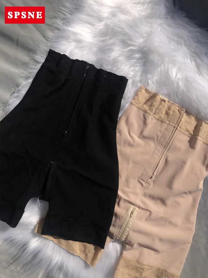 Fajas Colombianas Compression Shaper Open Bust Tummy Control with Zipper Body Beauty Shapewear Waist Post-Surgical UseXJ241028