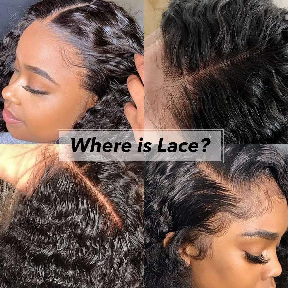 QT Brazilian x Kinky Curly Lace Front Wigs Transparent Frontal For Black Women Pre Plucked With Baby Hair