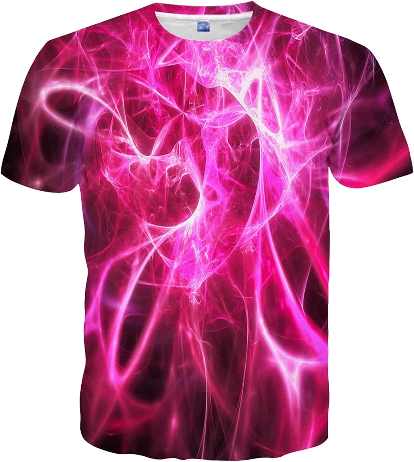 Mens T shirt Unisex Stylish 3D Printed Shirts Short Sleeve Graphic for Men and Women tee Casual tops summer clothes Trendy patterns