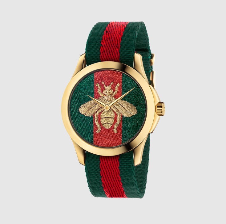 Popular Casual Fashion Luxury Man Woman Watch Auto Date Bee Snake Cat Tiger Skeleton Dial Clock Fabric Nylon Rubber Band Quartz Battery Power Watches Gifts